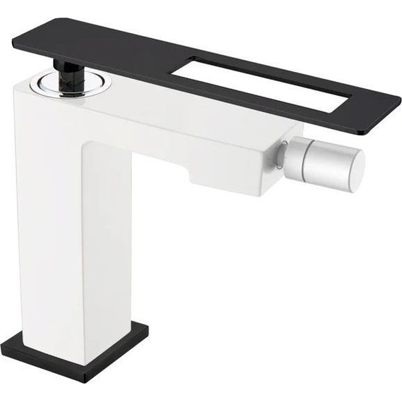 Смеситель для биде Boheme Q 146-WB, white black, Цвет производителя: white black фото 