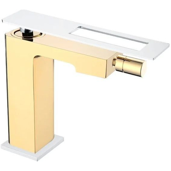 Смеситель для биде Boheme Q 146-GCR, gold chrome, Цвет производителя: gold chrome фото 