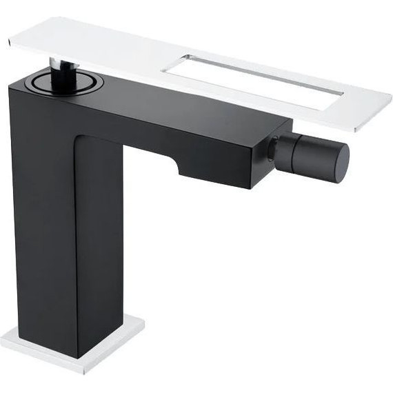 Смеситель для биде Boheme Q 146-BCR, black chrome, Цвет производителя: black chrome фото 