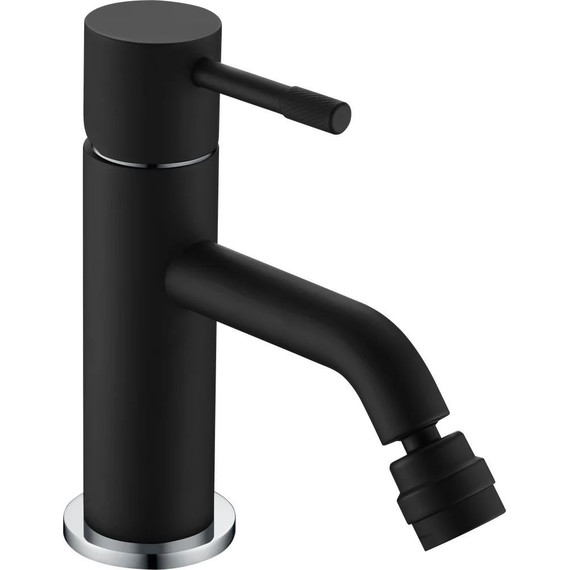 Смеситель для биде Boheme Uno 466-BCR, black chrome, Цвет производителя: black chrome фото 