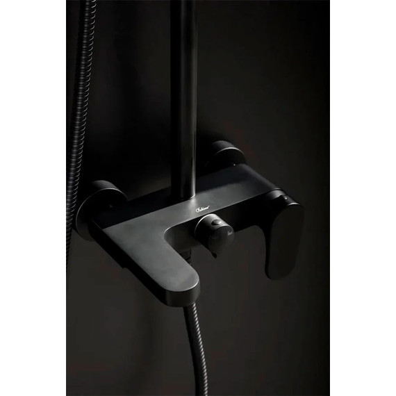 Душевая стойка Boheme Spectre 458-B, чёрный матовый, Цвет производителя: чёрный матовый фото 3