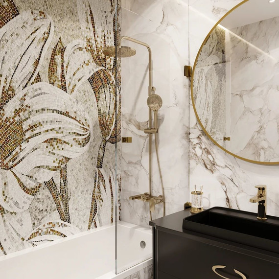 Душевая стойка Boheme Spectre 458-G, gold, Цвет производителя: gold фото 5