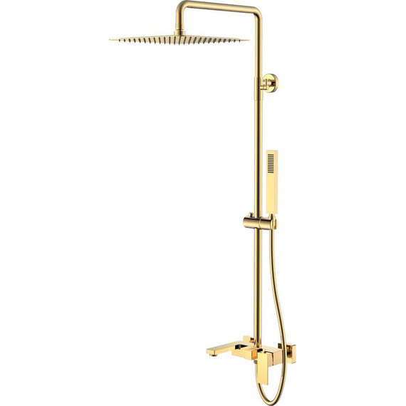 Душевая стойка Boheme Qubic 478-G, gold, Цвет производителя: gold фото 