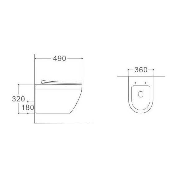Инсталляция с подвесным унитазом комплект: Loranto 4501 с подвесным безободковым унитазом Aquatek Лея AQ1199-00 сиденье микролифт - 5 Инсталляция с подвесным унитазом комплект: Loranto 4501 с подвесным безободковым унитазом Aquatek Лея AQ1199-00 сиденье микролифт фото 5