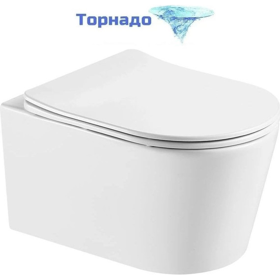 Инсталляция с подвесным унитазом комплект: Aquatek INS-0000012 с подвесным безободковым унитазом Оберон AQ1365T-00 сиденье микролифт (Система смыва торнадо) - 2 Инсталляция с подвесным унитазом комплект: Aquatek INS-0000012 с подвесным безободковым унитазом Оберон AQ1365T-00 сиденье микролифт (Система смыва торнадо) фото 2