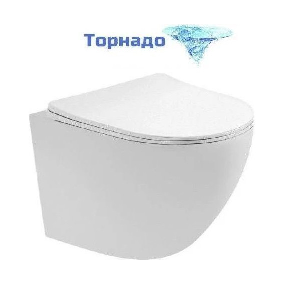 Инсталляция с подвесным унитазом комплект: Loranto 4501 с подвесным безободковым унитазом Aquatek Европа AQ1900T-00 сиденье микролифт (Система смыва торнадо) - 2 Инсталляция с подвесным унитазом комплект: Loranto 4501 с подвесным безободковым унитазом Aquatek Европа AQ1900T-00 сиденье микролифт (Система смыва торнадо) фото 2