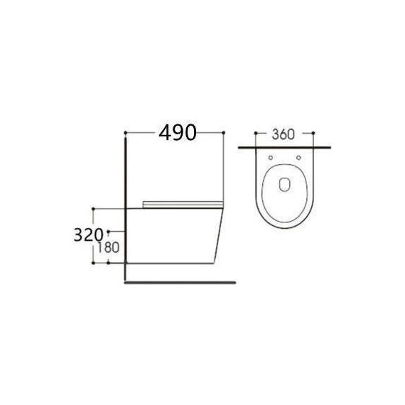 Инсталляция с подвесным унитазом комплект: Loranto 4501 с подвесным безободковым унитазом Aquatek Вега AQ1904-00 сиденье микролифт - 5 Инсталляция с подвесным унитазом комплект: Loranto 4501 с подвесным безободковым унитазом Aquatek Вега AQ1904-00 сиденье микролифт фото 5
