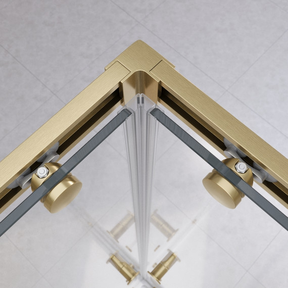 Душевое ограждение 90x120 см Cezares Relax-304-AH-2-120/90-C-BORO, золото/прозрачное - 2 Душевое ограждение 90x120 см Cezares Relax-304-AH-2-120/90-C-BORO, золото/прозрачное фото 2