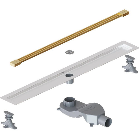 Трап Boheme B&T Infinity 80 см 981-80-G, золото, Цвет производителя: золото фото 3