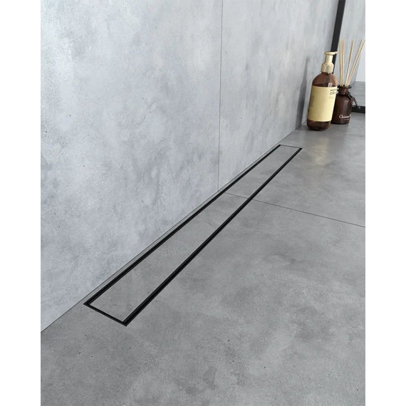 Трап Boheme Premium Linear 60 см 982-60-B, чёрный (под плитку), Цвет производителя: чёрный фото 4