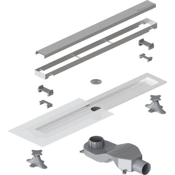 Трап Boheme Premium Linear 60 см 982-60-CR, chrome (под плитку), Цвет производителя: chrome фото 3