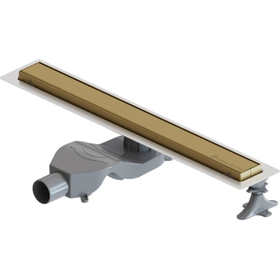 Трап Boheme Premium Linear 60 см 982-60-MG, matt gold (под плитку), Цвет производителя: matt gold фото 
