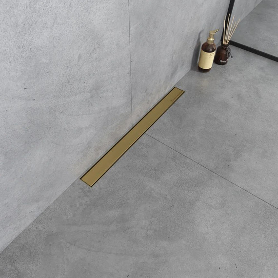 Трап Boheme Premium Linear 60 см 982-60-MG, matt gold (под плитку), Цвет производителя: matt gold фото 2