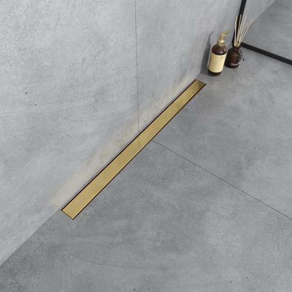 Трап Boheme Premium Linear 80 см 982-80-G, золото (под плитку), Цвет производителя: золото фото 2