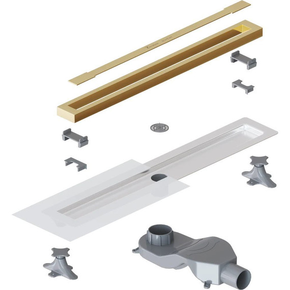 Трап Boheme Premium Trendy 60 см 983-60-G, золото, Цвет производителя: золото фото 3