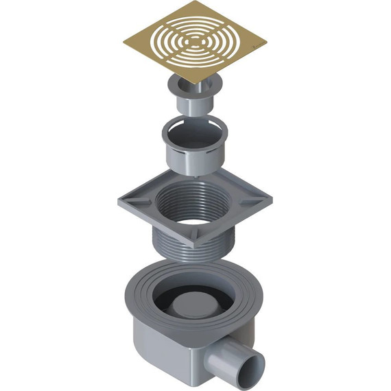 Трап Boheme Smart Design 15 см 984-15-MG, matt gold, Цвет производителя: matt gold фото 3