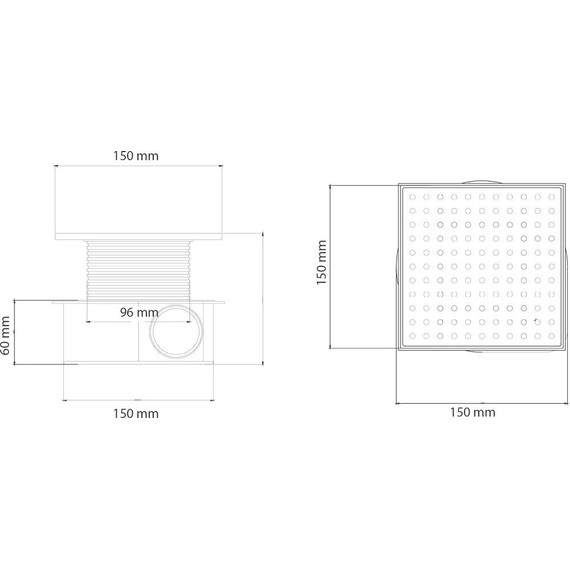 Трап Boheme Smart Design 15 см 984-15-MG, matt gold, Цвет производителя: matt gold фото 5