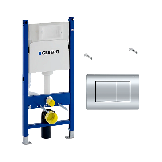 Инсталляция для подвесного унитаза Geberit Duofix Delta 458.163.21.1 фото 