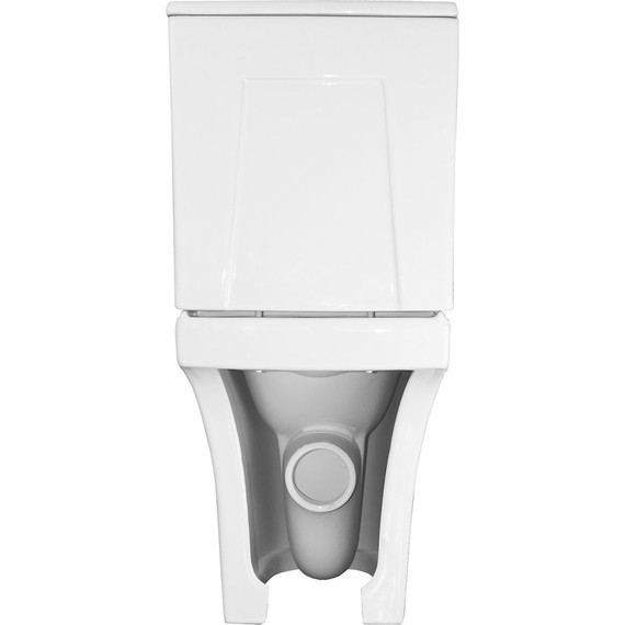 Унитаз-компакт безободковый Azario Frento AZ-2311 с тонкой крышкой микролифт - 13 Унитаз-компакт безободковый Azario Frento AZ-2311 с тонкой крышкой микролифт фото 13