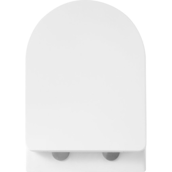 Унитаз подвесной безободковый Тритон Verso 1832 с тонкой крышкой микролифт (система смыва торнадо) фото 11