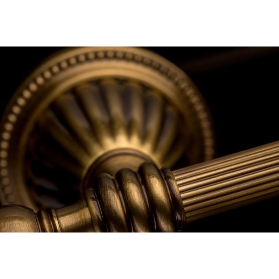 Держатель для туалетной бумаги Boheme Hermitage 10335, бронза, Цвет производителя: бронза фото 3