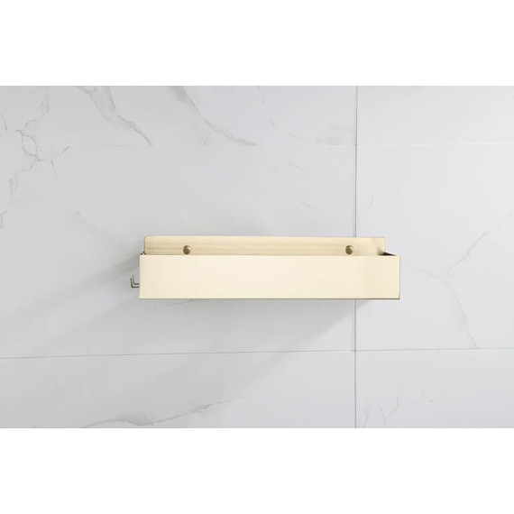 Полочка Boheme Q 10965-MG, matt gold, Цвет производителя: matt gold - 3 Полочка Boheme Q 10965-MG, matt gold, Цвет производителя: matt gold фото 3