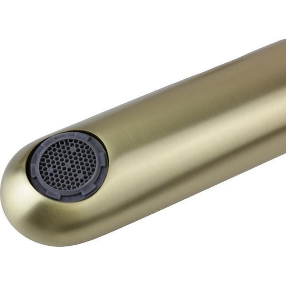 Смеситель для раковины настенный Bronze de Luxe Icon 7006CG, золото матовое, Цвет производителя: золото матовое - 2 Смеситель для раковины настенный Bronze de Luxe Icon 7006CG, золото матовое, Цвет производителя: золото матовое фото 2