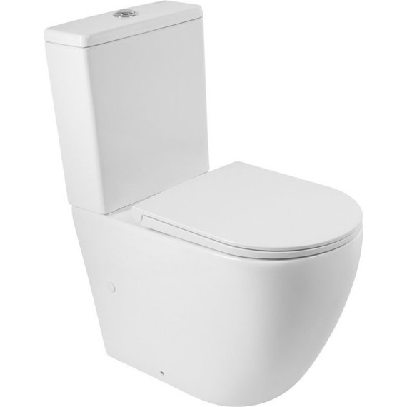 Унитаз-компакт безободковый BelBagno Sfera-R BB2141CPR - 2 Унитаз-компакт безободковый BelBagno Sfera-R BB2141CPR фото 2