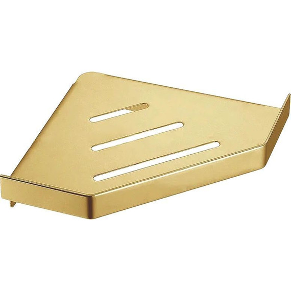 Полочка угловая Boheme New Venturo 10318-MG, matt gold, Цвет производителя: matt gold фото 
