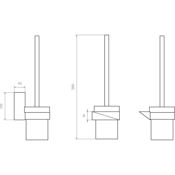 Ёршик для унитаза Boheme New Venturo 10319-G, gold, Цвет производителя: gold - 2 Ёршик для унитаза Boheme New Venturo 10319-G, gold, Цвет производителя: gold фото 2