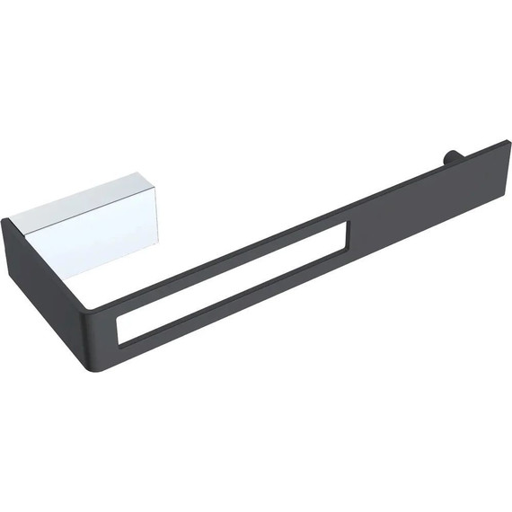 Полотенцедержатель Boheme Q 10945-CR-B, black chrome, Цвет производителя: black chrome фото 