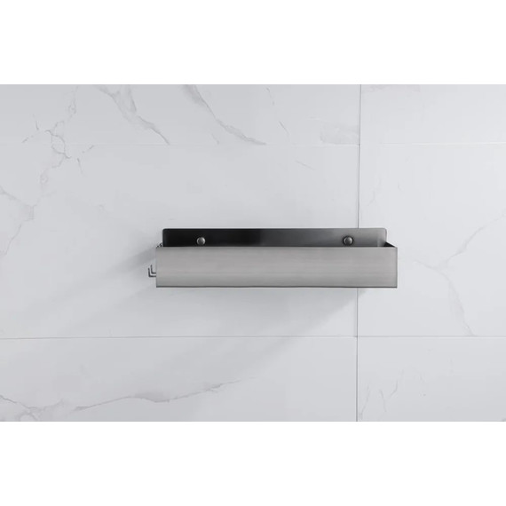 Полочка Boheme Q 10965-GM, gun metal, Цвет производителя: gun metal - 2 Полочка Boheme Q 10965-GM, gun metal, Цвет производителя: gun metal фото 2