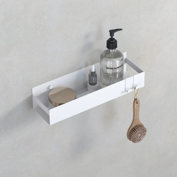 Полочка Boheme Q 10965-MW, matt white, Цвет производителя: matt white - 2 Полочка Boheme Q 10965-MW, matt white, Цвет производителя: matt white фото 2