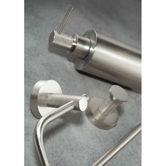 Полотенцедержатель Boheme Uno 10975-NB, nickel brush, Цвет производителя: nickel brush - 2 Полотенцедержатель Boheme Uno 10975-NB, nickel brush, Цвет производителя: nickel brush фото 2