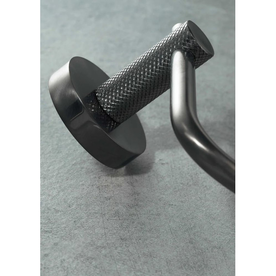 Полотенцедержатель Boheme Uno 10975-GM, gun metal, Цвет производителя: gun metal - 2 Полотенцедержатель Boheme Uno 10975-GM, gun metal, Цвет производителя: gun metal фото 2