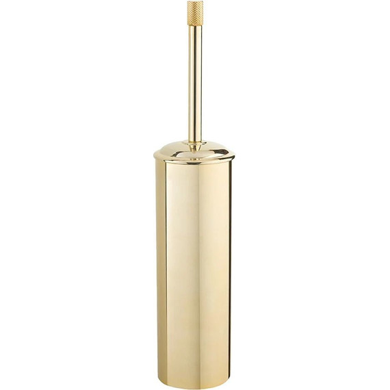 Ёршик для унитаза напольный Boheme Uno 10979-G, gold, Цвет производителя: gold фото 