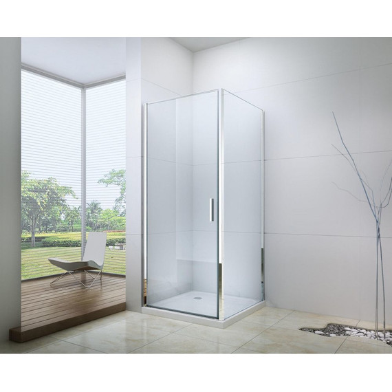 Душевое ограждение Berges Wasserhaus Legos LS-1 100x90 см 061037, хром/прозрачное фото 2