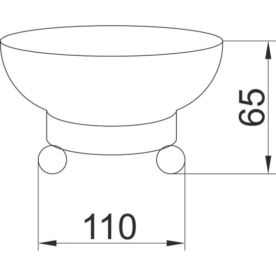 Мыльница Boheme Hermitage 10360, золото фото 2