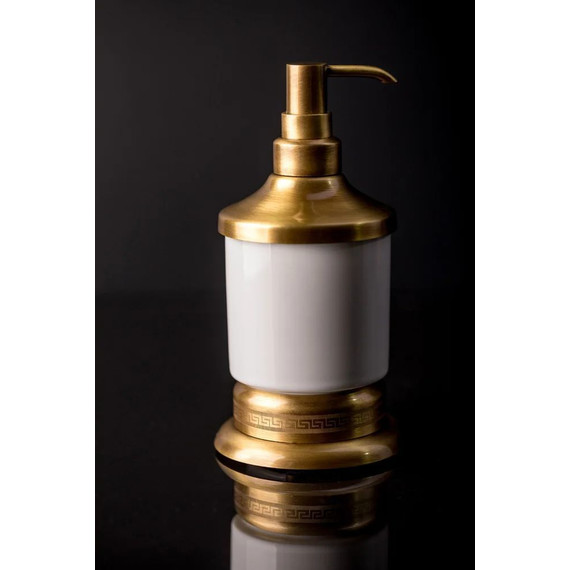 Дозатор для жидкого мыла Boheme Medici 10610, бронза фото 2