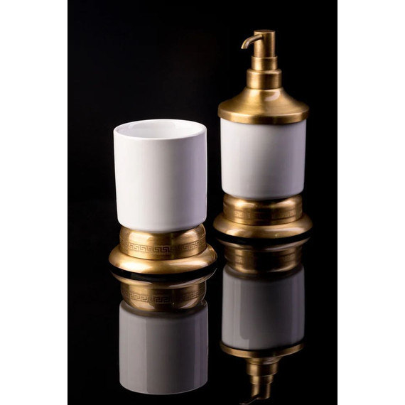 Стакан для зубных щеток Boheme Medici 10612, бронза фото 2