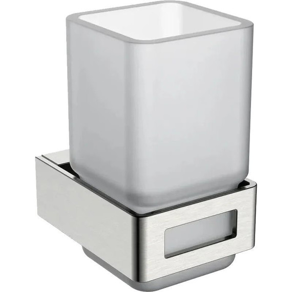 Стакан для зубных щеток Boheme Q 10944-NB, nickel brush, Цвет производителя: nickel brush фото 