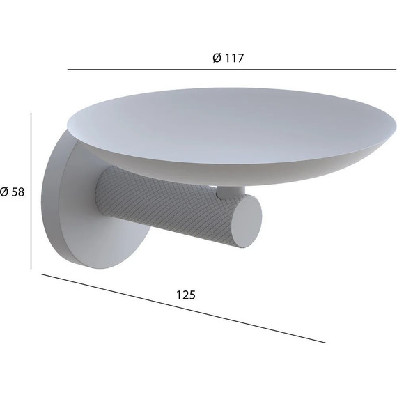 Мыльница Boheme Uno 10973-CR, chrome, Цвет производителя: chrome - 3 Мыльница Boheme Uno 10973-CR, chrome, Цвет производителя: chrome фото 3