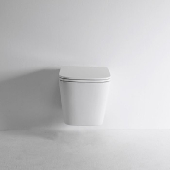 Унитаз подвесной безободковый Tece Spring S 9700996 с тонкой крышкой микролифт (система смыва торнадо) - 2 Унитаз подвесной безободковый Tece Spring S 9700996 с тонкой крышкой микролифт (система смыва торнадо) фото 2