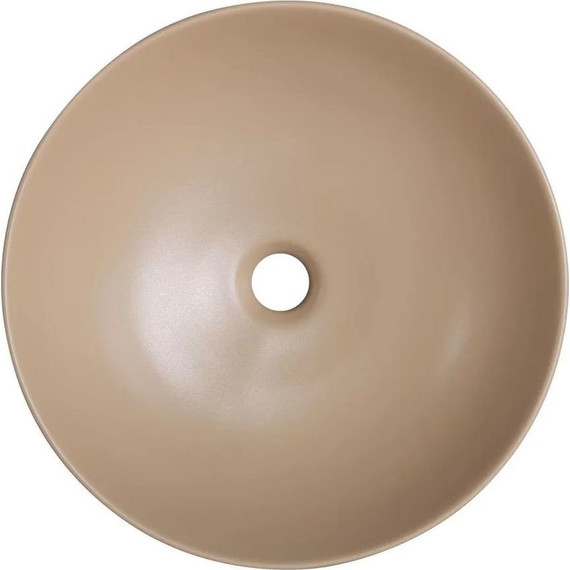 Раковина-чаша BelBagno 41 см BB1315-H316, бежевый матовый фото 2
