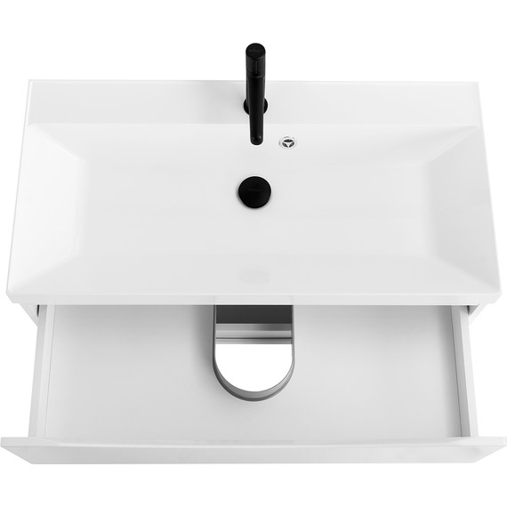 Тумба подвесная с раковиной BelBagno MARINO-900-2C-SO-BL-P 90 см, Bianco Lucido - 7 Тумба подвесная с раковиной BelBagno MARINO-900-2C-SO-BL-P 90 см, Bianco Lucido фото 7