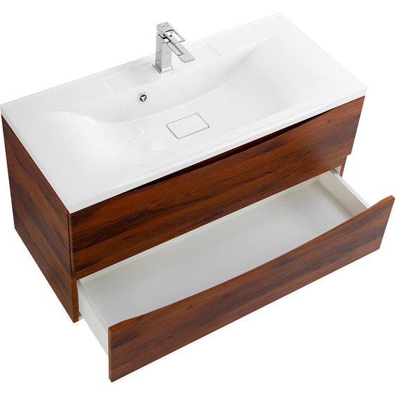 Тумба подвесная с раковиной BelBagno MARINO-1000-2C-SO-RC-P 100 см, Rovere Ciliegio - 3 Тумба подвесная с раковиной BelBagno MARINO-1000-2C-SO-RC-P 100 см, Rovere Ciliegio фото 3