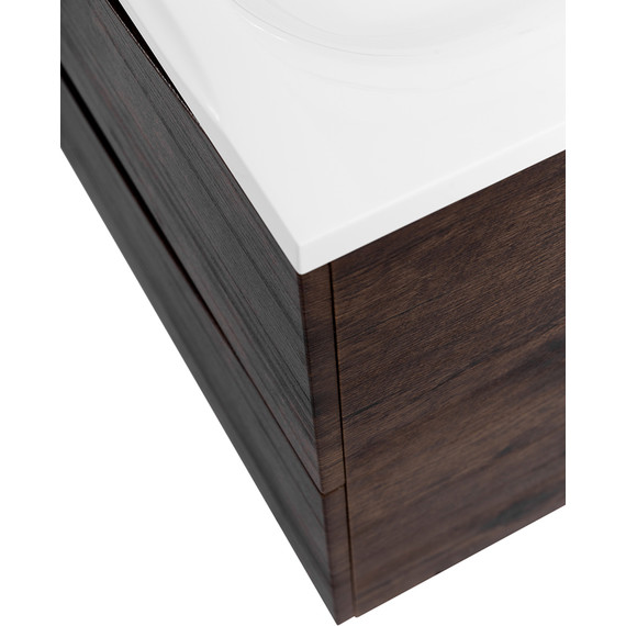 Тумба подвесная с раковиной BelBagno MARINO-650-2C-SO-RW-P 65 см, Rovere Moro - 9 Тумба подвесная с раковиной BelBagno MARINO-650-2C-SO-RW-P 65 см, Rovere Moro фото 9