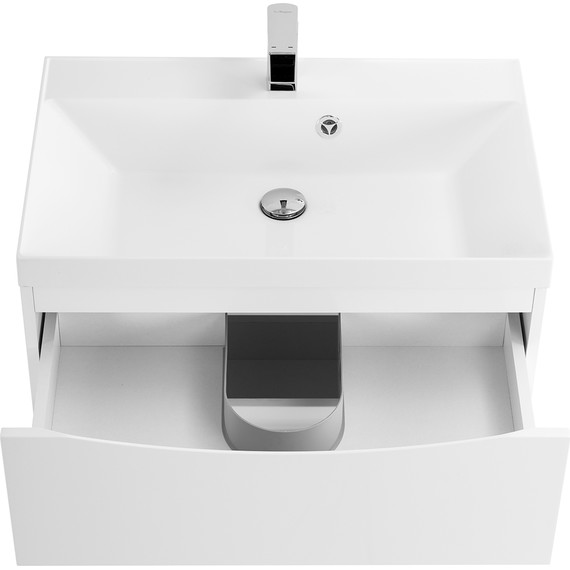 Тумба подвесная с раковиной BelBagno MARINO-600-2C-SO-BO-P 60 см, Bianco Opaco - 7 Тумба подвесная с раковиной BelBagno MARINO-600-2C-SO-BO-P 60 см, Bianco Opaco фото 7