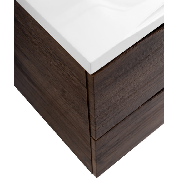 Тумба подвесная с раковиной BelBagno MARINO-1000-2C-SO-RW-P 100 см, Rovere Moro - 8 Тумба подвесная с раковиной BelBagno MARINO-1000-2C-SO-RW-P 100 см, Rovere Moro фото 8