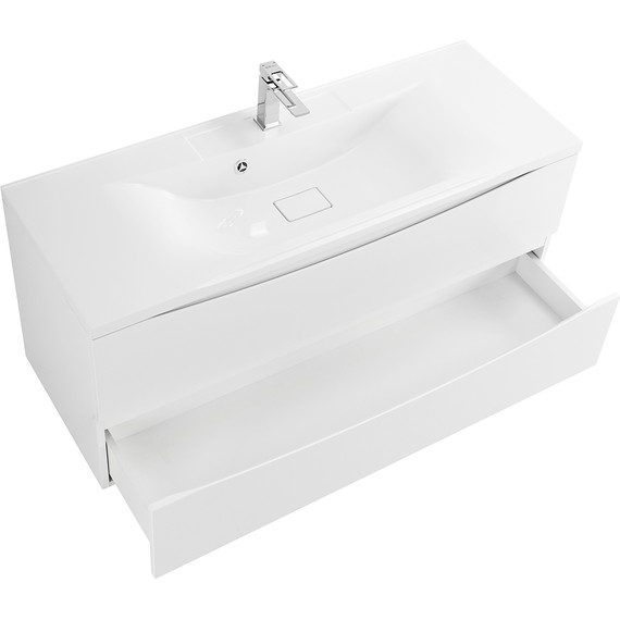 Тумба подвесная с раковиной BelBagno MARINO-1200-2C-SO-BO-P 120 см, Bianco Opaco - 3 Тумба подвесная с раковиной BelBagno MARINO-1200-2C-SO-BO-P 120 см, Bianco Opaco фото 3